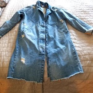 ZARA  QUARTERS LENGTH  JEAN JACKET